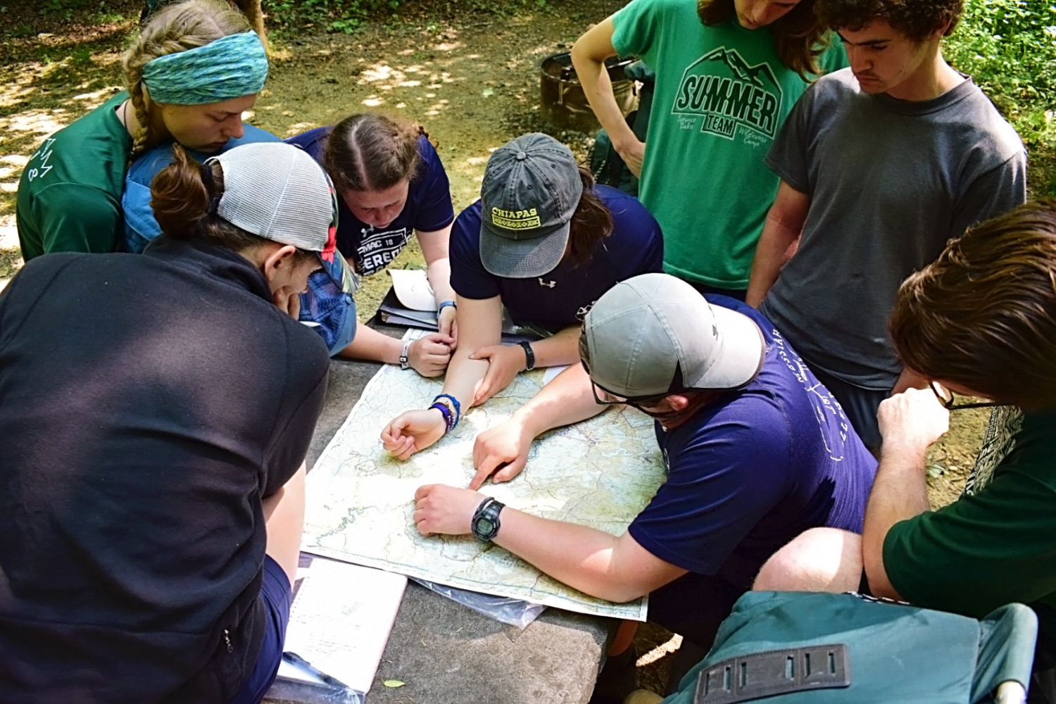 navigation map reading - Yellow Breeches Adventures